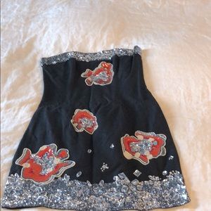 Mini embellished dress